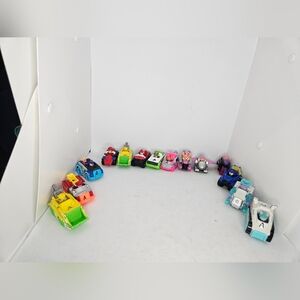 Paw Patrol Lot Of 14 Toy Cars & Vehicles Zuma Everest Skye Marshall Chase Ryder.